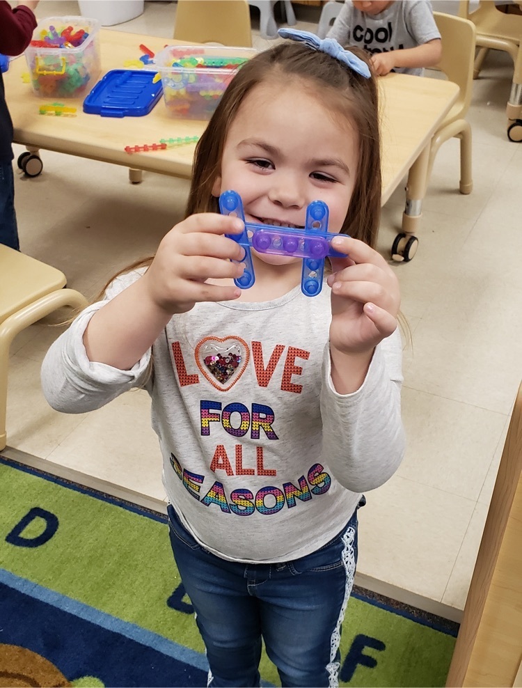 Ms. Newby and Mrs. Austin's Pre-K class has been working hard to learn their letters and letter sounds.  Today they made some of the letters they have been learning.